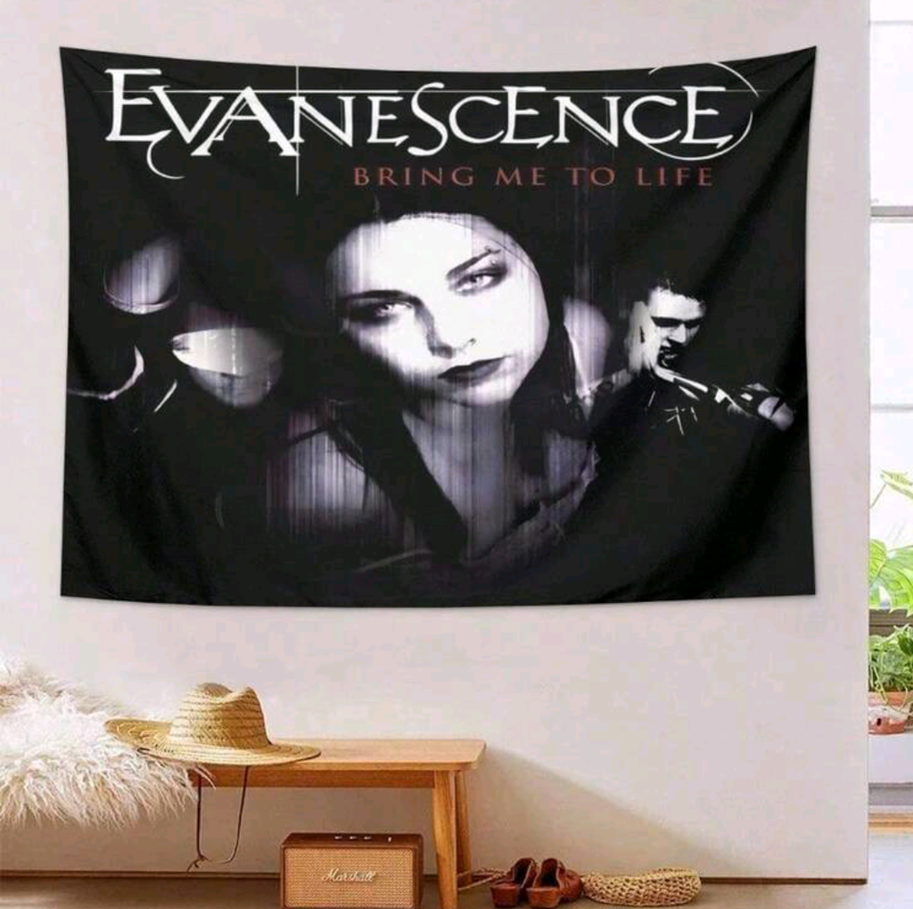 1pc Evanescence "Bring Me To Life" Tapestry