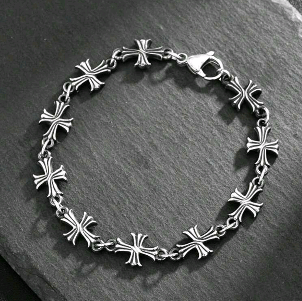 Cross vintage bracelet